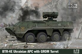 IBG MODELS 72119 BTR-4E UKRAINIAN APC WITH GROM TURRET 1/72
