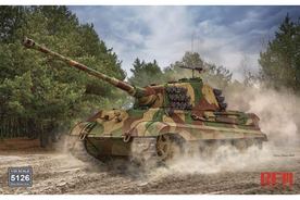 RYEFIELD MODEL 5126 WWII KING TIGER VI AUSF.B SD.KFZ.182 HENSCHEL TURRET 1/35 