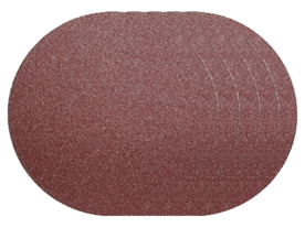 PROXXON 28160 ZELFKLEVENDE SCHUURSCHIJVEN VOOR DE TG 125/E KORREL 80 (VE 5)