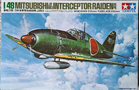TAMIYA 61018 MITSUBISHI J2M3 INTERCEPTOR RAIDEN JACK 1/48