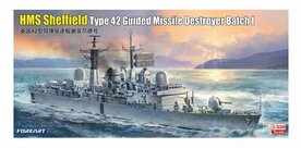 FOREART 3001 BRITISH HMS SHEFFIELD TYPE 42 GUIDED MISSILE DESTROYER  B 1 1/350