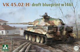 TAKOM 2191 VK 45.02 (H) DRAFT BLUEPRINT W 1461 1/35