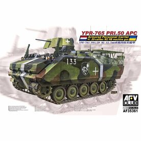 AFV-AF35361 DUTCH YPR-765 PRI.50 APC M2 12.7mm machine GUN 1/35
