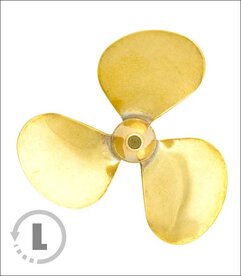 RABOESCH 156-02 BRASS PROPELLER D-30-L-3BL-M4 (VE1)