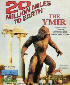 MAXF-002 20 MILLIONS MILES TO EARTH "THE YMIR" 1/35