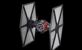 REVELL BANDAI 01217 FIRST ORDER SPECIAL FORCES TIE FIGHTER 1/72