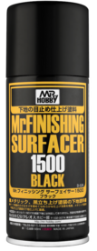 MR.HOBBY B526 MR.FINISHING PRIMER SURFACER SPRAY BLACK 1500 68ml