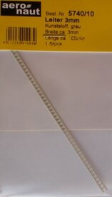 AER-5740/10 PLASTIC LADDER 3X100mm GRIJS (VE1) 
