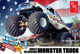 AMT AMT1252/12 CHEVY SILVERADO MONSTER TRUCK 1/25