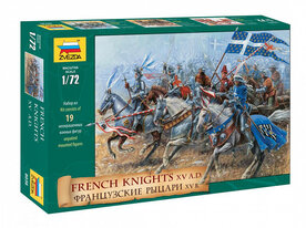 ZVEZDA 8036 FRENCH KNIGHTS XV A.D. 1/72
