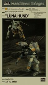 HASEGAWA 64126 MASCHINEN KRIEGER LUNA HUND 1/20