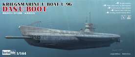 NEVERLAND HOBBY 8001 WWII GERMAN KRIEGSMARINE U-BOAT U-96 DAS BOOT 1/144 