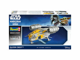 REVELL 06747 STAR WARS THE MANDALORIAN AND GROGU &ldquo;RAZOR CREST&rdquo; 1/72