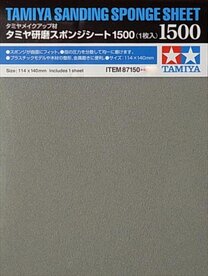 TAMIYA 87150 SANDING SPONGE SHEET 1500