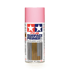 TAMIYA 87146 LIQUID SURFACE PRIMER PINK 180ML. SPUITBUS