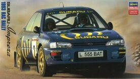 HASEGAWA 20297 SUBARU IMPREZA 1993 RAC RALLY 1/24