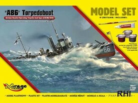 MIRAGE HOBBY 845091 'A86' TORPEDOBOOT 1/350