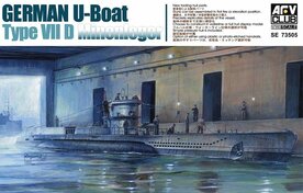 AFV SE73505 GERMAN U-BOAT 'TYPE VII D MINENLEGER' 1/350