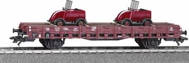 MARKLIN 46403 DB Stake Car geladen met 2 Draisinen Cars H0