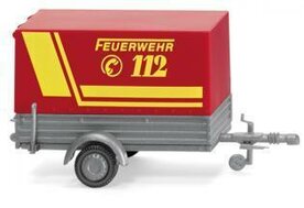 WIKING 0056 05 AANHANGER BRANDWEER