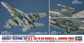 HASEGAWA 35113 AIRCRAFT WEAPONS: VIII 1/72
