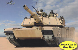 BRONCO MODELS NB5035 USMC M1A1 MBT 1/350