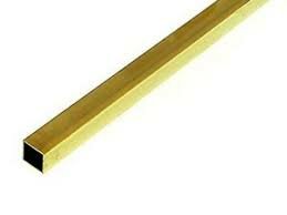 ALBION ALLOYS SSB2M SQUARE BRASS TUBE 2.4 MM X 0.353 MM