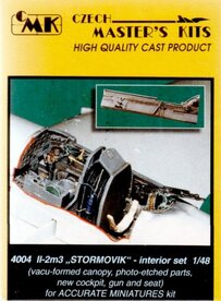 CMK 4004 II-2M3 &ldquo;STORMOVIK&rdquo;- INTERIOR SET 1/48