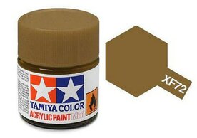TAMIYA 81772 XF-72 BROWN/JGSDF MAT