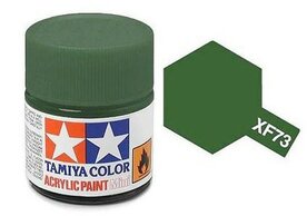 TAMIYA 81733 XF-73 DARK GREEN  (JGSDF) MAT