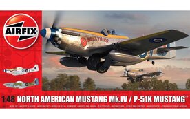 AIRFIX 05137 NORTH AMERICAN MUSTANG Mk.IV/P-51K MUSTANG&trade; 1/48