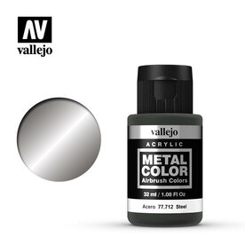 VALLEJO 77712 METAL COLOR STEEL