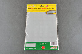 MASTERTOOLS 09972 HIPS ZIMMERIT PLASTIC SHEET