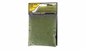 WOODLAND SCENICS FS618 STATIC GRASS 4 MM MEDIUM GREEN