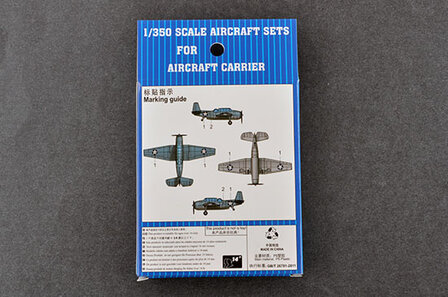 TRUMPETER 06408 TBF AVENGER (PRE-PAINTED) 1/350