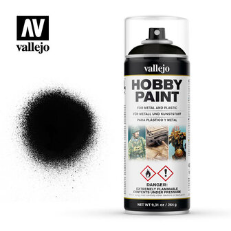 VALLEJO 28012 HOBBY PAINT ZWART