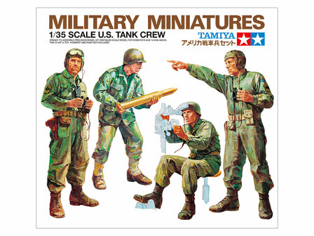 TAMIYA 35004 U.S. TANK CREW 1/35