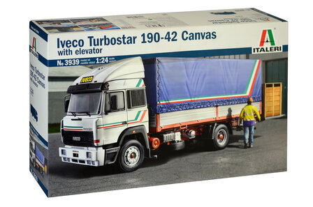 ITALERI 3939 IVECO TURBOSTAR 190-42 CANVAS MET LAADKLEP 1/24