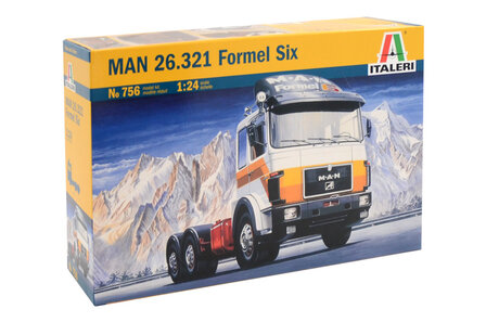 ITALERI 756 MAN 26.321 FORMEL SIX 1/24