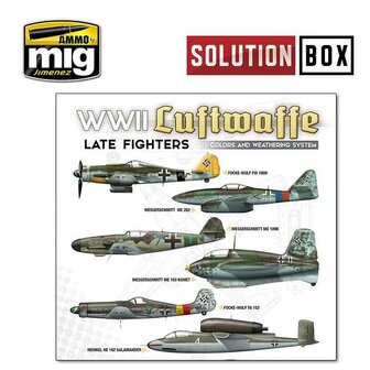 A.MIG-7702 WWII LUFTWAFFE LATE FIGHTERS ​​​​​​​