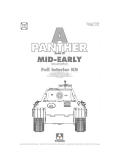 TAKOM 2098 A PANTHER MID EARLY PRODUCTION 1/35