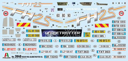 ITALERI 3940 VOLVO FH4 GLOBETROTTER XL 1/24