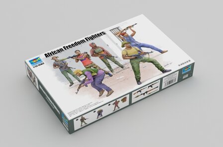 TRUMPETER 00438 AFRICAN FREEDOM FIGHTERS 1/35