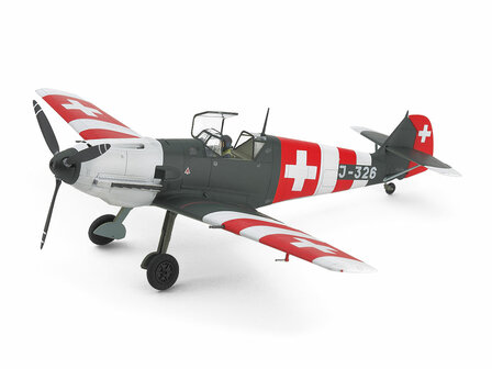 TAMIYA 25200 SWISS MESSERSCHMITT Bf109 E-33 1/48