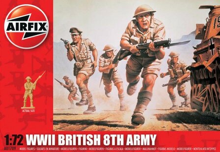 AIRFIX A01709 WWII BRITISH 8TH ARMY 1/72 