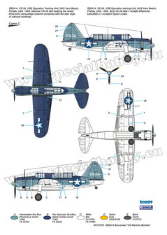 SPECIAL HOBBY 72303 SB2A-4 BUCCANEER MET NEDERLANDSE DECALS 1/72