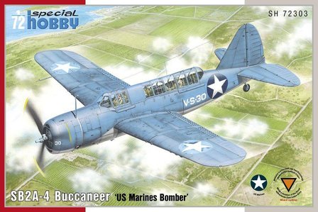 SPECIAL HOBBY 72303 SB2A-4 BUCCANEER MET NEDERLANDSE DECALS 1/72