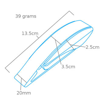 MODELCRAFT PFL6020 SCHUURBLOK 20 MM