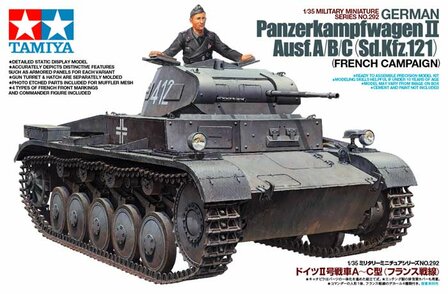 TAMIYA 35292 GERMAN PANZERKAMPFWAGEN II 1/35