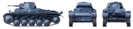 TAMIYA 35292 GERMAN PANZERKAMPFWAGEN II 1/35